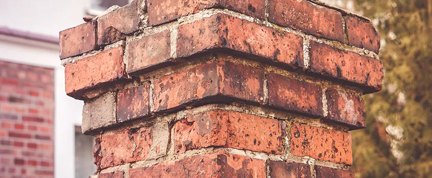 Cracked Chimney Bricks Repair Cost in Mayfield Heights, Ohio