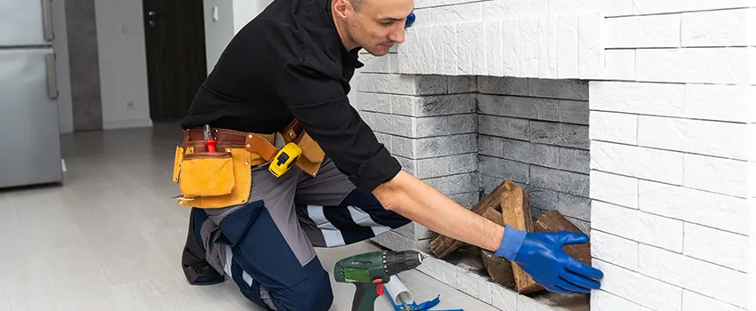 Fireplace Damaged Damper Frame Repair Services in Mayfield Heights, Ohio