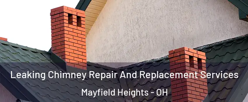  Leaking Chimney Repair And Replacement Services Mayfield Heights - OH